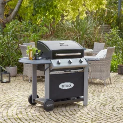 Outback Spectrum Pro 3 Burner Gas BBQ - Black -NON Outdoor Shop 13950665 1465022386870883